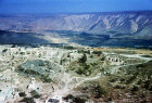 Umm Qais (Gadara), Hellenistic-Roman city, aerial photograph, Jordan