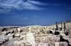Part of excavations on ancient tell, Jordan