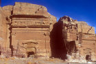 Mughar an-Nasara triclinium with frieze of shields, Petra, Jordan