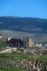 Temple of Artemis, Decumanus (street running west-east) and Umayyad area, Jerash, Jordan