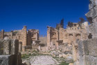 Propylaeum plaza gateway and steps to Temple of Artemis, Jerash, Jordan