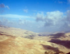 View towards the Dead Sea over the Hills of Moab, Jordan