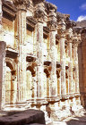 Lebanon, Baalbek, interior of temple of Bacchus, Ist century AD