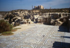 Libya, Sabratha, mosaic marble floor of seaward baths 1st-2nd century AD
