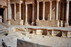Libya, Sabratha, view of the Theatre stage, late 2nd century AD