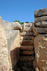 Tarxien, East and middle temples, stairway between them, neolithic, 3,500 - 2,500 BC, Malta