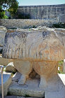Tarxien, south temple, replica of fat lady statue, 3500-2500 BC, Malta