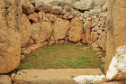 Mnajdra, South Temple, neolithic, small apse, circa 3300-2500 BC, Malta