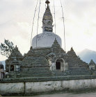 Chilancho Buddhist stupa, Kirtipur, Nepal
