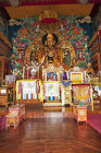 Interior of Kopan Tibetan Buddhist Monastery, Kathmandu, Nepal