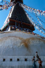 Nepal Boudhanath Buddhist Stupa New Year Festival