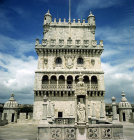 Belem Tower, south aspect, sixteenth century, Lisbon, Portugal