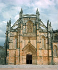 Batalha Abbey Church, begun 1386, completed circa 1517, central region, Portugal