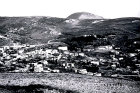 Nazareth with Mount Tabor in the background, circa 1910, old postcard, Palestine