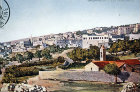 Nazareth, view from south east circa 1906, old postcard, Palestine