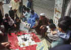 Pakistan, herbal medicine vendor