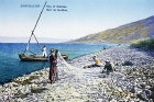 Palestine, Tiberias, fishermen on the Sea of Galilee