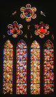 South nave aisle window, fourth from east, twentieth century, Leon Cathedral, Spain