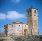 Church of Vera Cruz, thirteenth century, south west aspect, Segovia, Spain