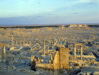 Syria, Palmyra, general view over the ruins