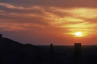 General view at sunset, Palmyra, Syria