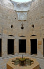 Aleppo, Syria,14th century Maristan Arghun al-Kamili (founded as asylum by Mamluk governor Arghun al-Kamili), central courtyard