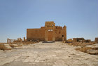 Temple of Bel (first to second century AD), view of cella from the west, Palmyra, Syria