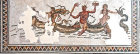 Oceanus, central figure with crab claws,  Bardo Museum, Tunis, Tunisia