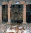 Third century AD underground Roman villa known as the Palace of Amphitrite, Bulla Regia, Tunisia