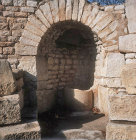 Holy well in first century basilica in Maktar (ancient Mactaris) Tunisia