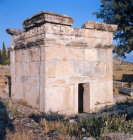 Turkey Hierapolis Roman family tomb  in the necropolis