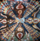 Turkey Trabzon Seraphim in the Dome of Hagia Sophia, now a museum,  12th-13th century