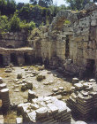 Roman Baths, Greek and Roman city of Phaselis, Turkey