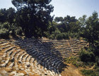Theatre, dating from second century, Phaselis, Turkey
