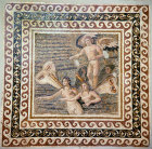 Boat of Psyches, mosaic from Daphne, third century, Archaeological Museum, Antioch,Turkey