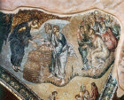 Turkey, Istanbul, Kariye Camii, the  second miracle of the loaves 14th century mosaic