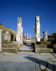 Turkey Ephesus  gateway at the top of the Street of the Curetes