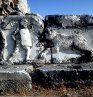 Combat, sculpted stone frieze, Miletus, Turkey