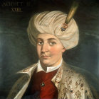 Sultan Ahmed III, 1703-1730, portrait in the Topkapi Palace Museum, Istanbul, Turkey