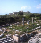 Temple of Serapis third century AD, corner, Miletus, Turkey