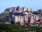 Isa Bey Camii, built 1375, and fortress dating from Byzantine period, restored by Selcuks and Ottomans, Ephesus, Turkey