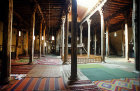 Turkey, Beysehir, Esrefoglu Camii, circa 1298, interior of mosque with cedar wood columns