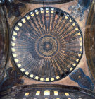 Turkey Istanbul Hagia Sophia built by Justinian in the 6th century interior of the dome