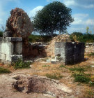Bapistery in Church of Virgin Mary, fourth century AD, Ephesus, Turkey