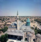 Turkey, Konya, mausoleum and mosque of Mevlana, founder of the whirling dervishes, thirteenth century, mosque built in sixteenth century