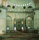 Turkey Istanbul the Suleymaniye Mosque built for Suleyman the Magnificent by Sinan Aga in the 16th century