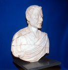 Turkey Ephesus  Menander 341-290 BC Author of Greek new comedy bust from the Roman period now in the museum