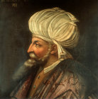 Sultan Beyazid II, 1481-1512, portrait in the Topkapi Palace Museum, Istanbul, Turkey
