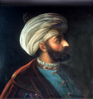 Sultan Murad III, 1574-1595, portrait in the Topkapi Palace Museum, Istanbul, Turkey