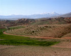 General view of Antioch in Pisidia, Turkey
